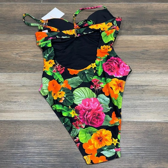 ANDIE The Bermuda One Piece Floral Swimsuit XS - Picture 5 of 11